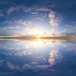 Infinite Real Sky - Colorful Sunset