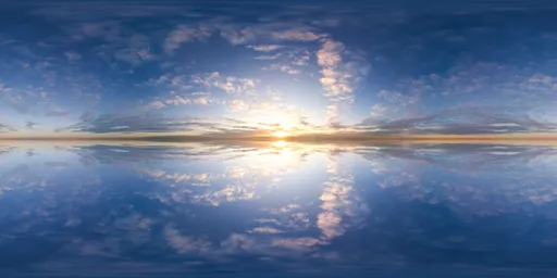 Infinite Real Sky - Colorful Sunset