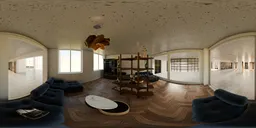 Public Space Interior at afternoon