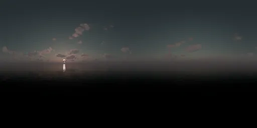 Dark Evening Sky HDRi