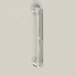 Modern Brushed Steel Pull Handle