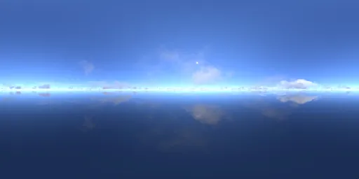 Perfect blue sky