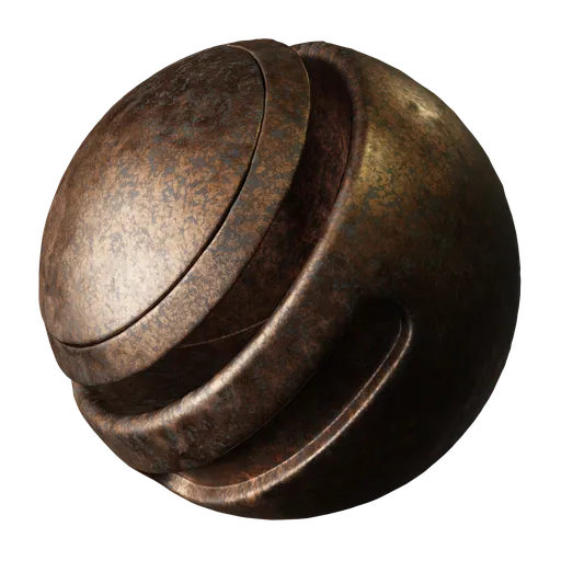 Weathered Bronze Metal