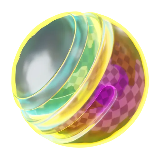 Neon Rainbow Rim Glow