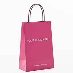 Shopping Paper Bag mock-up