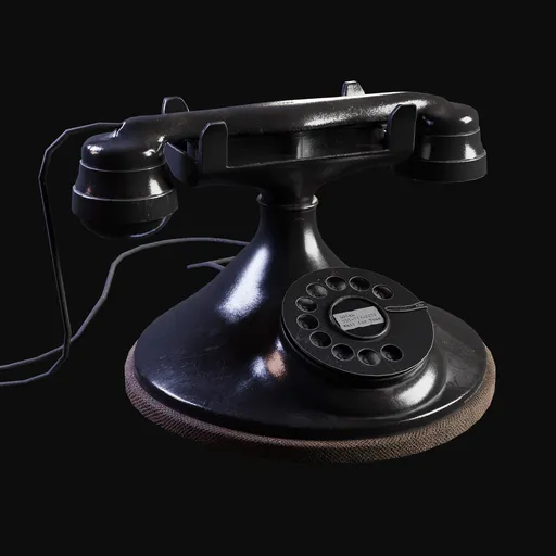 Antique 1920s Rotary Telephone