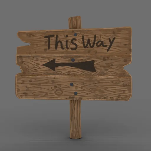 sign this way