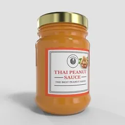 Thai Peanut Sauce Jar