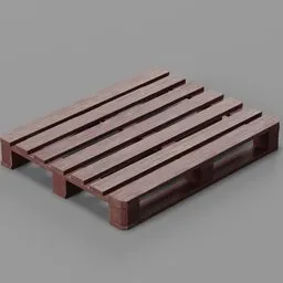 Pallet100x80 Red