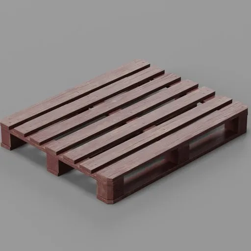 Pallet100x80 Red