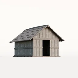 Medieval Wooden House