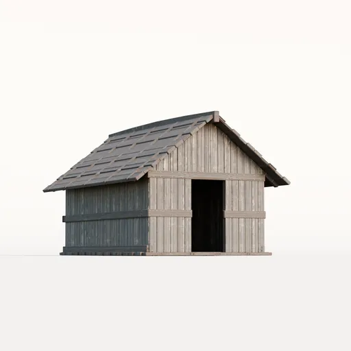 Medieval Wooden House