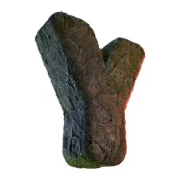 Y Letter of Alphabet Stone Carved