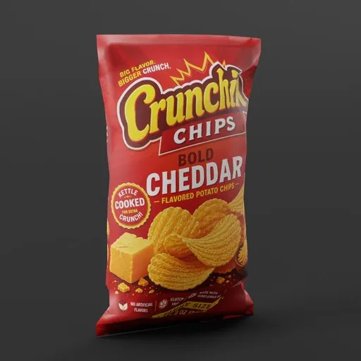 Cheddar Chip Bag