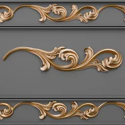 MK Trim Ornament Vol6 29