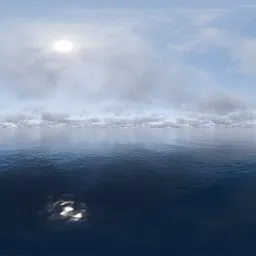 Pristine Marine Cloudscape
