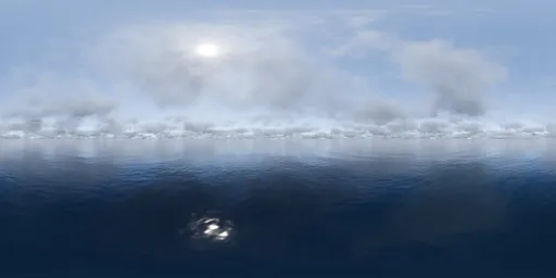 Pristine Marine Cloudscape