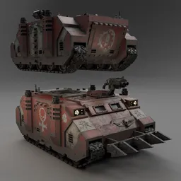 APC Rhino From Warhammer 40k