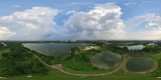 Highsky green forest