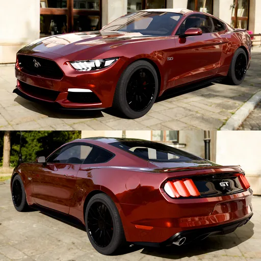 Ford Mustang GT (ready for rigging)