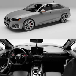 (Rigged)Audi S4+Interior