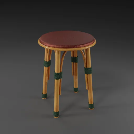 Vintage Wooden Stool