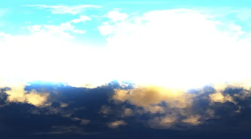Infinite Blue Horizon sky