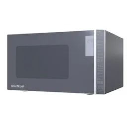 Detailed 3D microwave model, ideal for rendering modern kitchen, office, or restaurant scenes in Blender 3D.