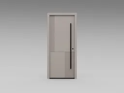Taupe Modern Door
