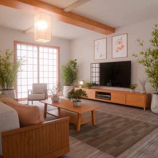Cozy Japanese Room