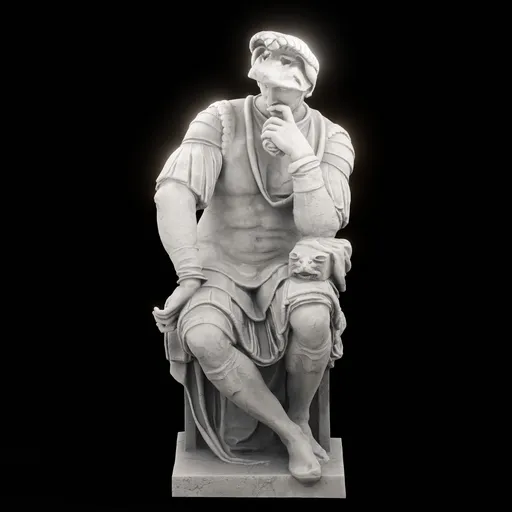 statue of Lorenzo de medici