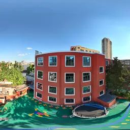 Highsky old building bluesky 18k