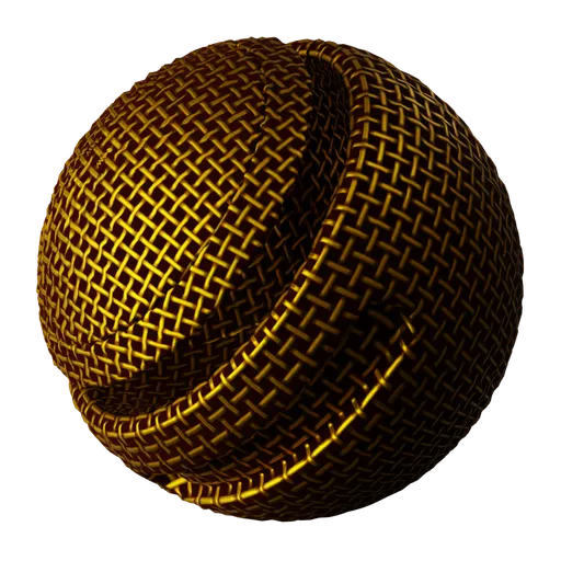 Metal Mic Gold