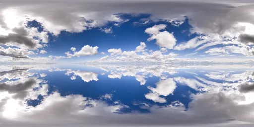 Infinite Real Sky - Puffy Day Clouds