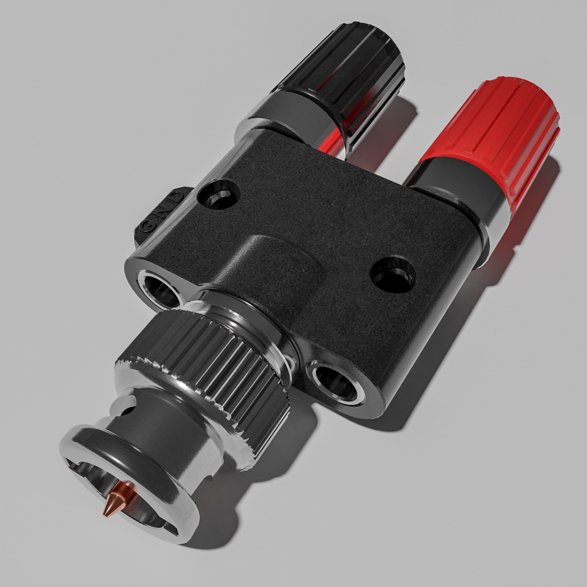Oscilloscope probe adapter BNC plug to 2x 4mm banana socket. | FREE ...
