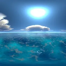 Tropical Ocean Midday HDRI