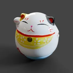 Lucky cat maneki neko