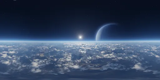 Above the Planet Atmosphere