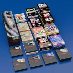 Nintendo NES Cartridges Collection