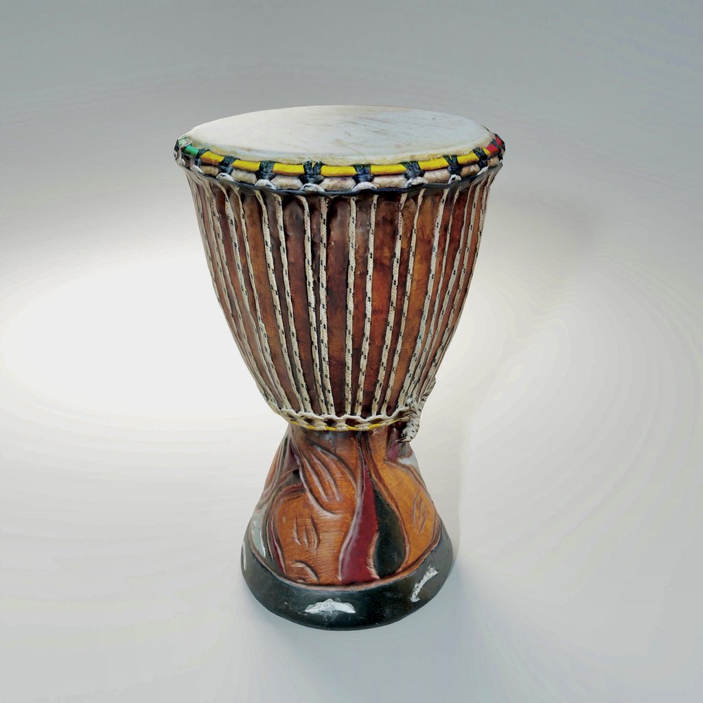 Djembe - African drum | Musical Instruments models | BlenderKit