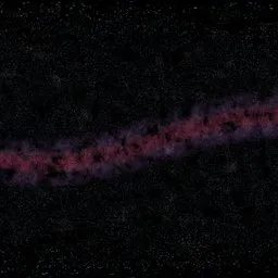 Procedural night sky