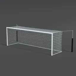 Cartoon Football Goalpost