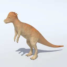 Cartoon Pachycephalosaurus