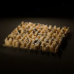 Hexagon Grid Animated System