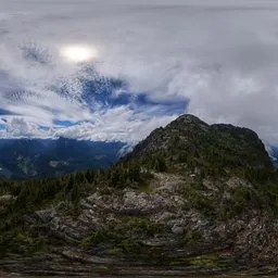 Dramatic Sky Clouds Mountain