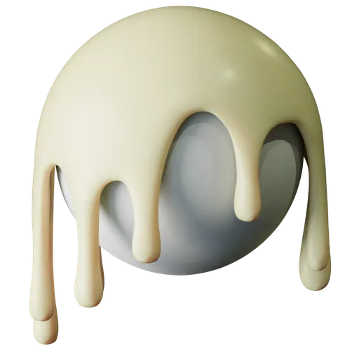 High-quality procedural butter material for Blender 3D, ideal for PBR texturing with easy configuration.
