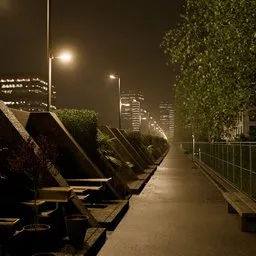 Potted Garden Walkway