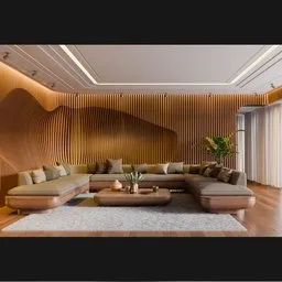 Modern Organic Living Room