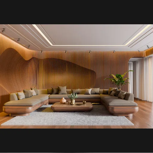 Modern Organic Living Room