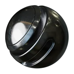 Vertical striped metal